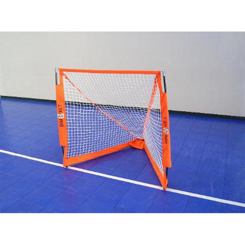 BowNet Portable Box Lacrosse Lacrosse Goal - 4' x 4'-Universal Lacrosse