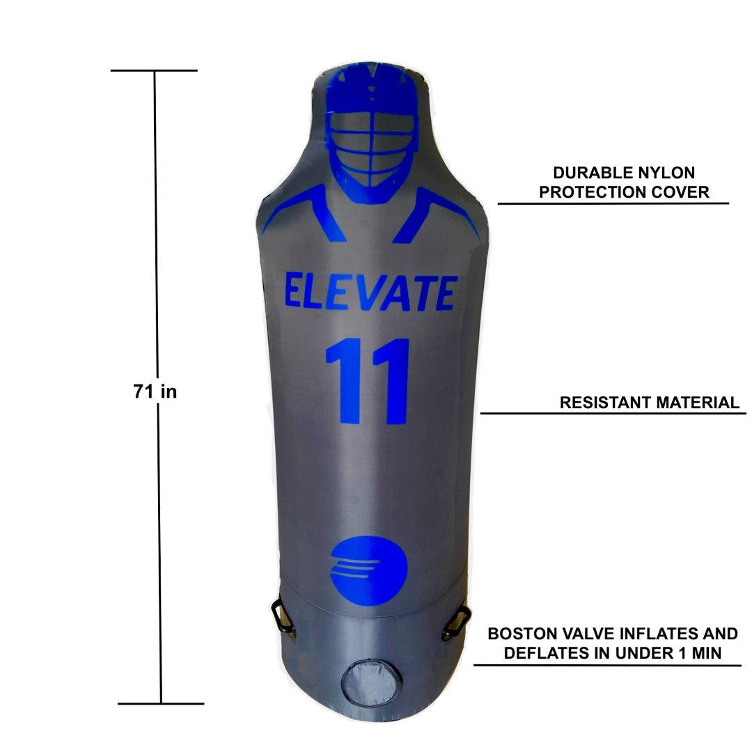 Elevate Sports 11th Man Inflatable Lacrosse Defender Dummy-Universal Lacrosse