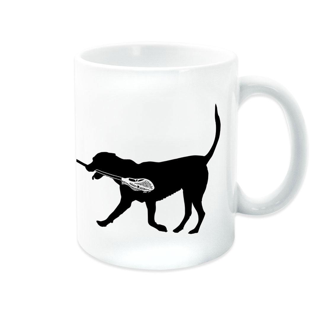 Lax Dog Coffee Mug-Universal Lacrosse